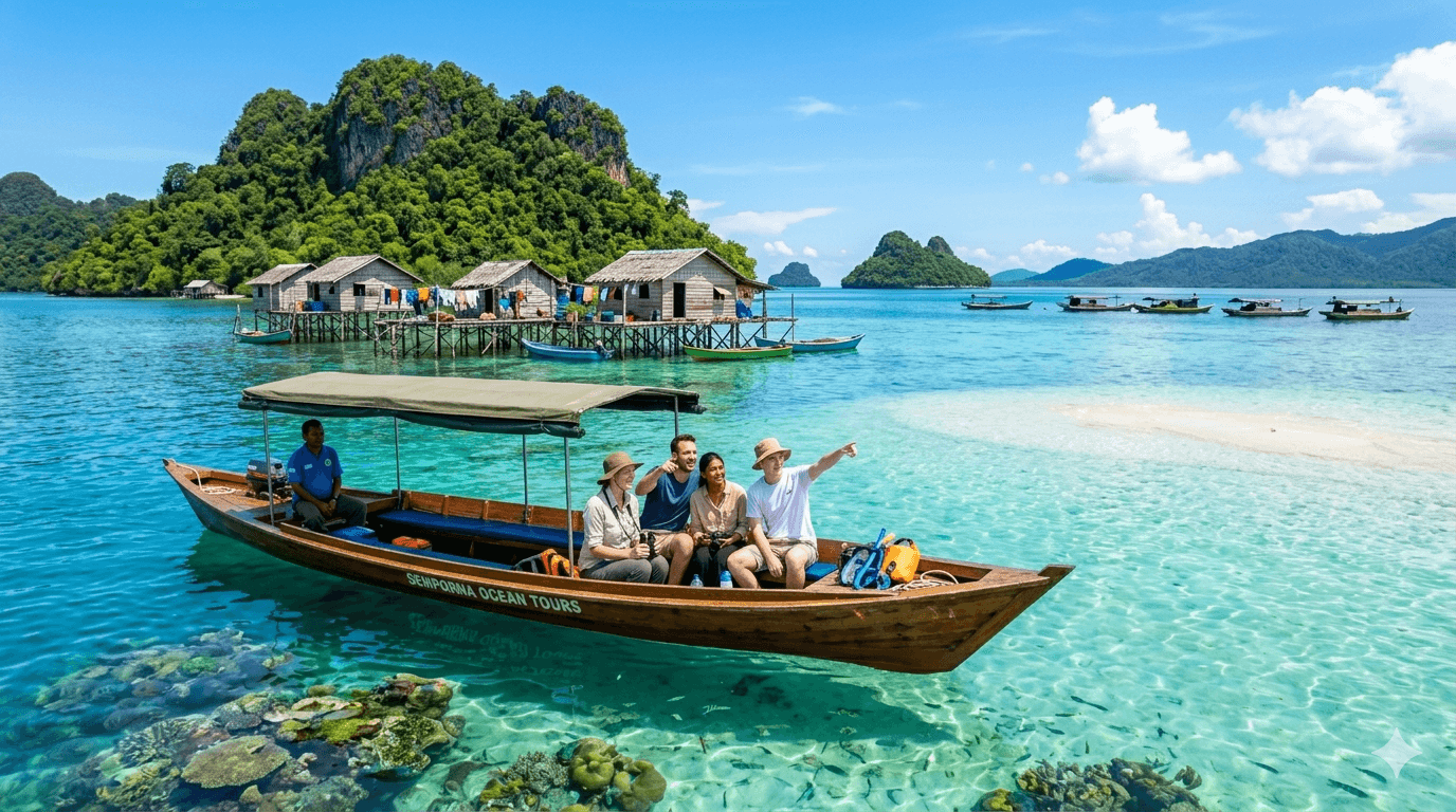 private trip lebih sesuai untuk ke sabah