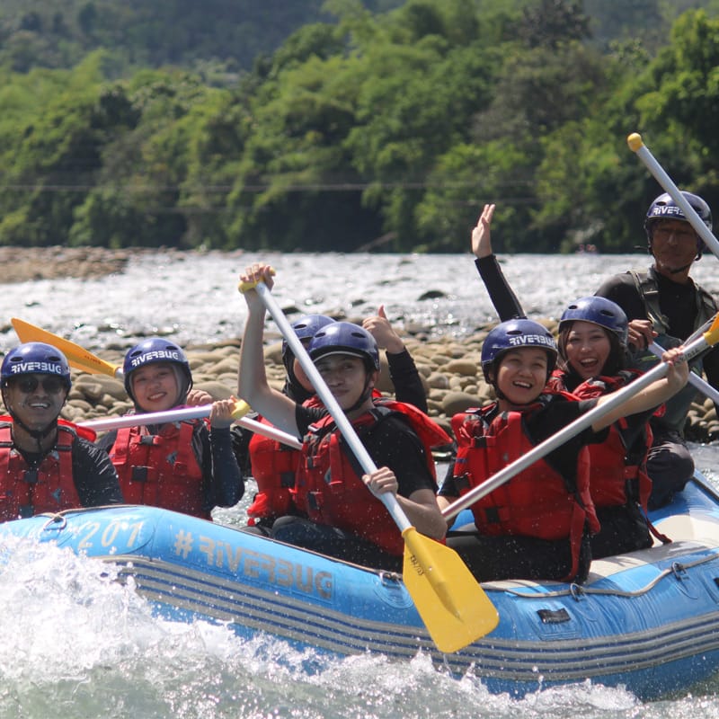 Kiulu White Water Rafting day trip sabah white water rafting 3